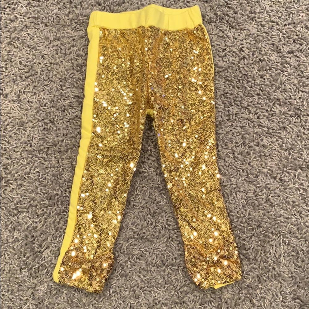 New! Sparkly Fancy Leggings Size Small 2T